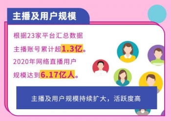 报告：中国大多数网络主播月入3000-5000元