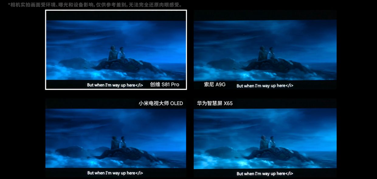 四款 OLED 电视评测