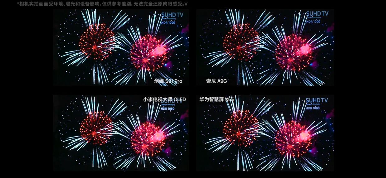 四款 OLED 电视评测