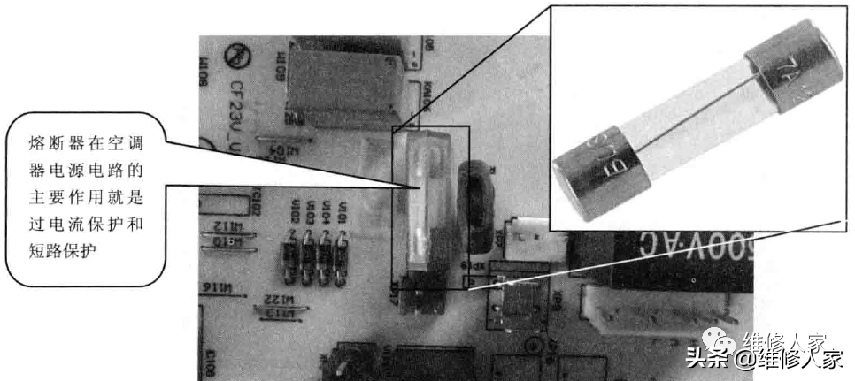 空调器电源电路的组成结构