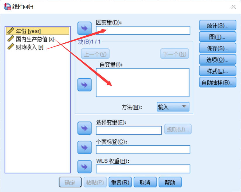 SPSS教程-回归分析