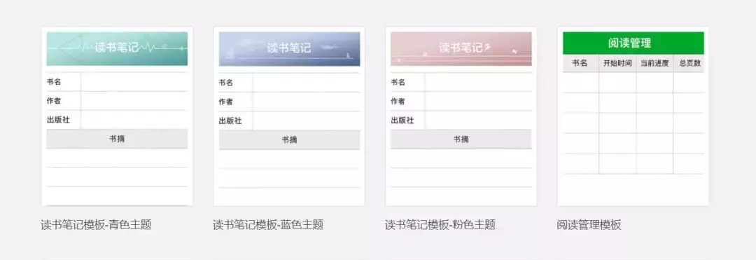 印象笔记内置模板的使用方法推荐！| 建议收藏