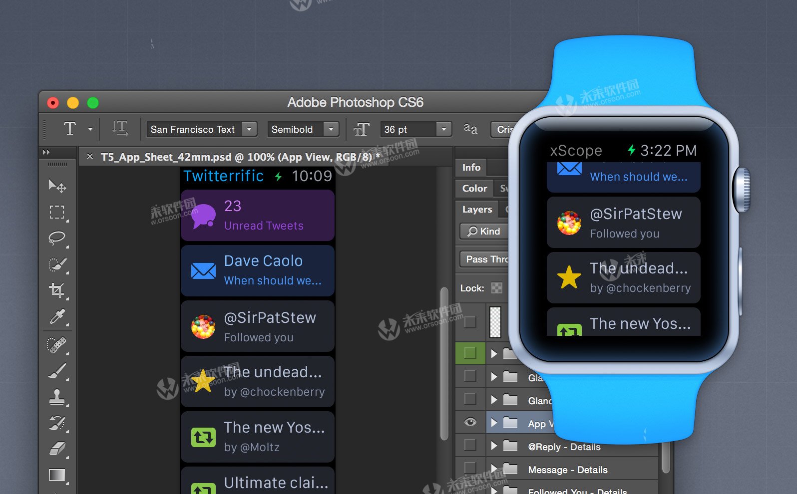 屏幕图形测量工具：xScope 4 for Mac