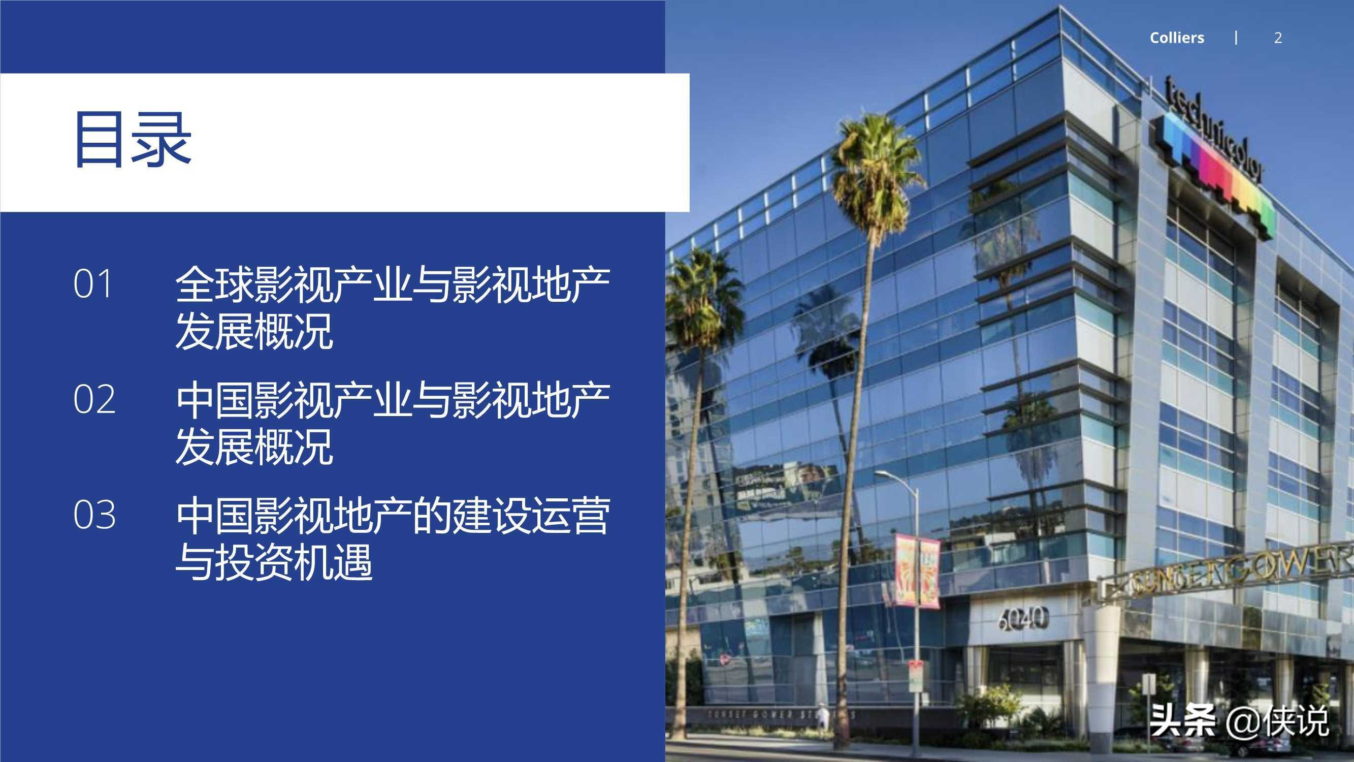 2021全球视角下中国影视地产发展机遇（高力国际）