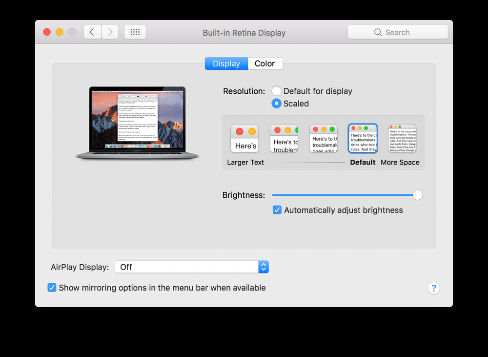 mac设置分辨率快捷键介绍；理解mac强行设置分辨率的技巧