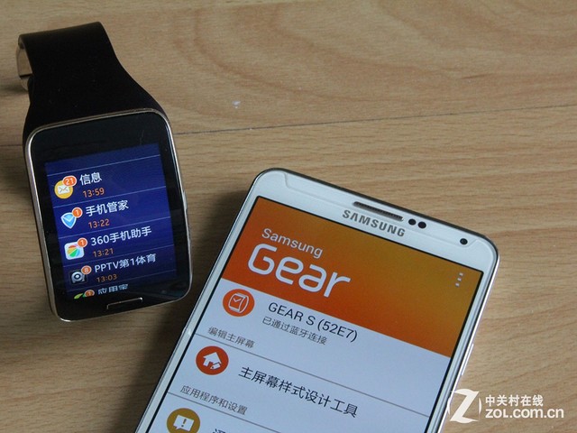 实现多卡多待 三星Gear S+Note3体验评测