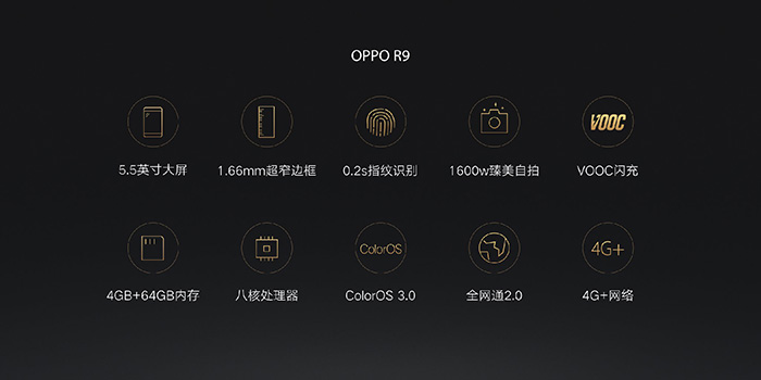OPPO R9/R9 Plus正式发布：售价2799元/3299元