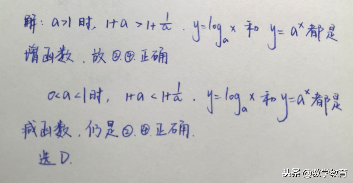 对数函数的图象及单调性的应用，高考热点内容