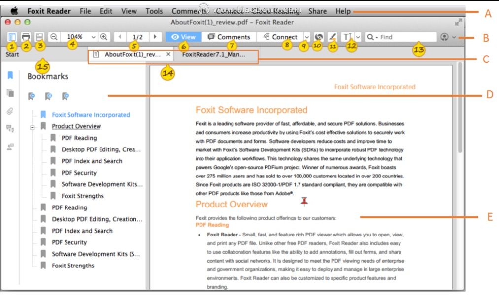 Foxit Reader for Mac(福昕阅读器)