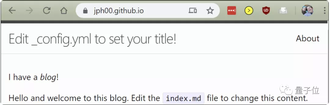 一行代码都不写！GitHub博客小白版入门教程