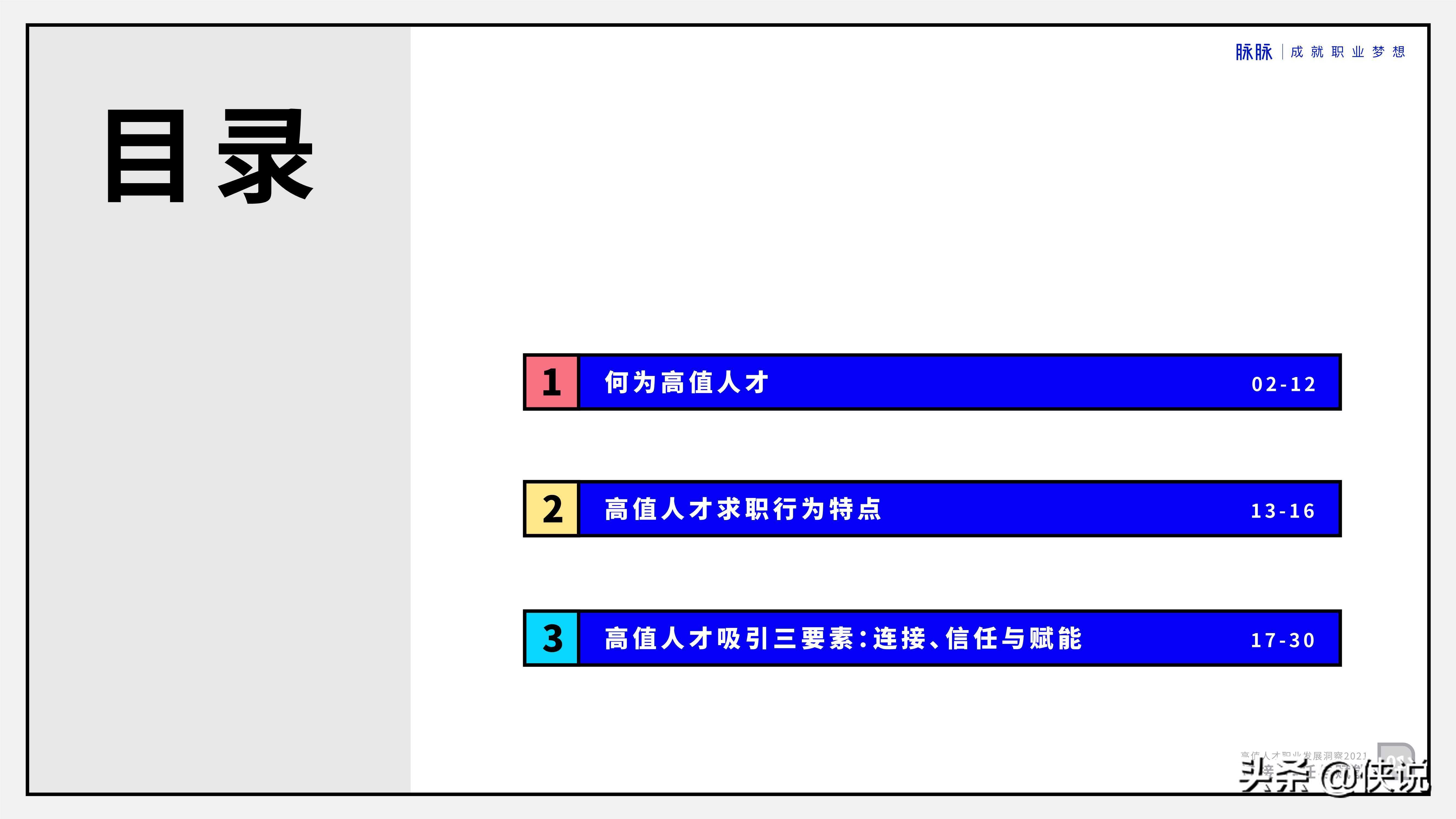 2021高值人才职业发展洞察：连接、信任与赋能