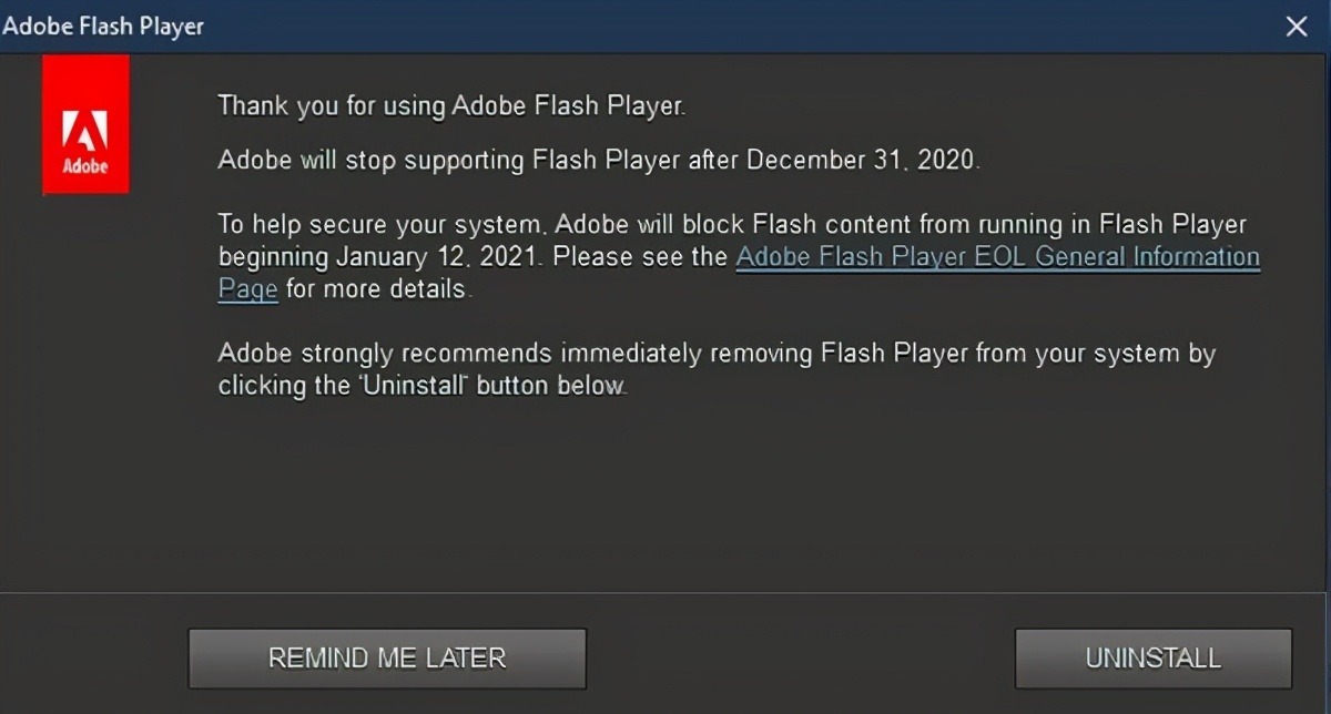 Adobe Flash Player要成为历史沉寂，为什么？