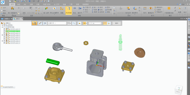 你没看错，浩辰3D软件中CAD图纸与3D模型高效转化这么好用