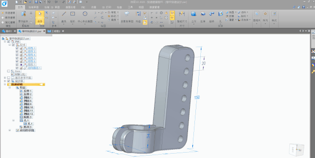 你没看错，浩辰3D软件中CAD图纸与3D模型高效转化这么好用