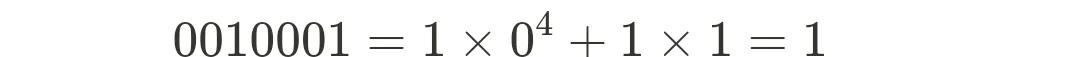为什么通过将十进制除二转为二进制的方法有效?