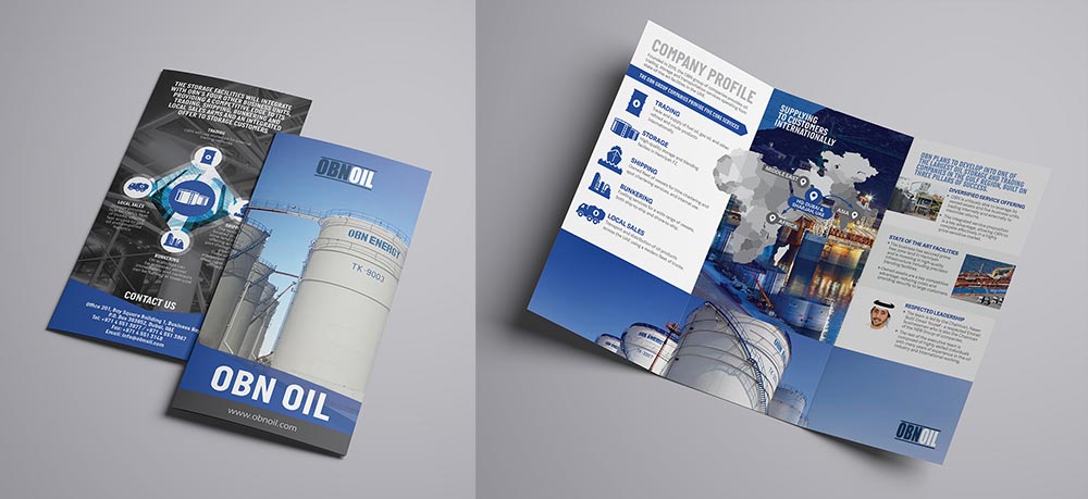 简约国际范的企业宣传册／折页设计集锦