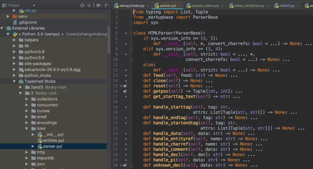 Python 静态类型解析工具简介和实践