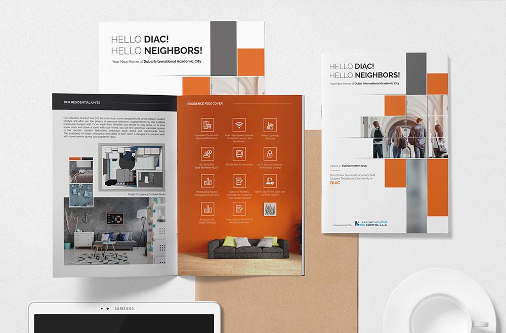 简约国际范的企业宣传册／折页设计集锦