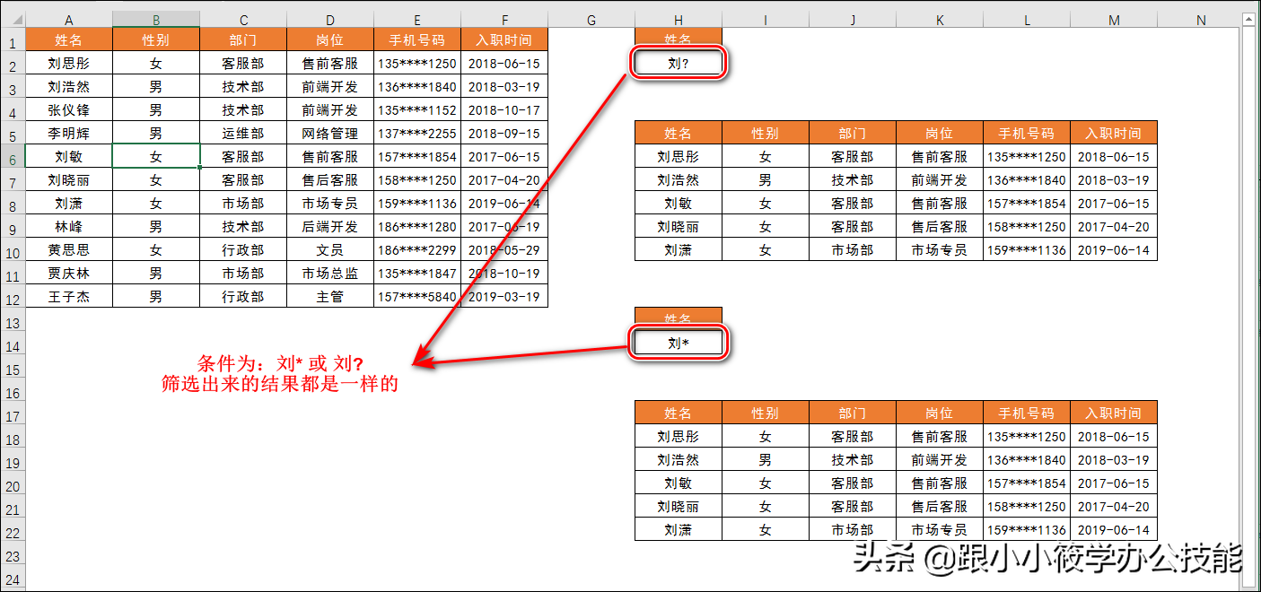 Excel只会简单查找？这2个符号查找才是它真正的亮点