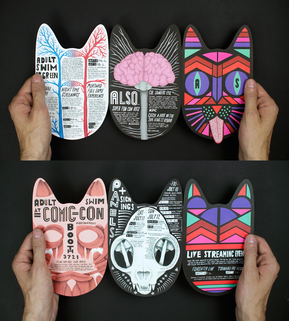 简约国际范的企业宣传册／折页设计集锦