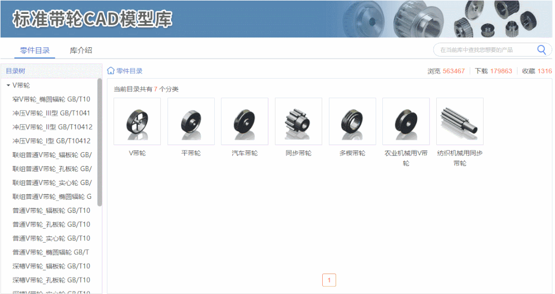 通用机械零部件模型之标准带轮，你都知道哪些呢？