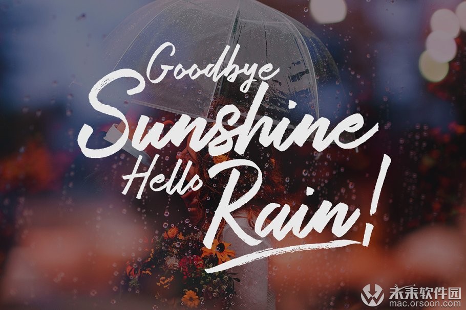 英文笔刷风格字体Bestrong Brush Font