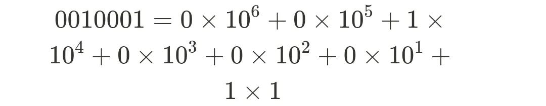 为什么通过将十进制除二转为二进制的方法有效?