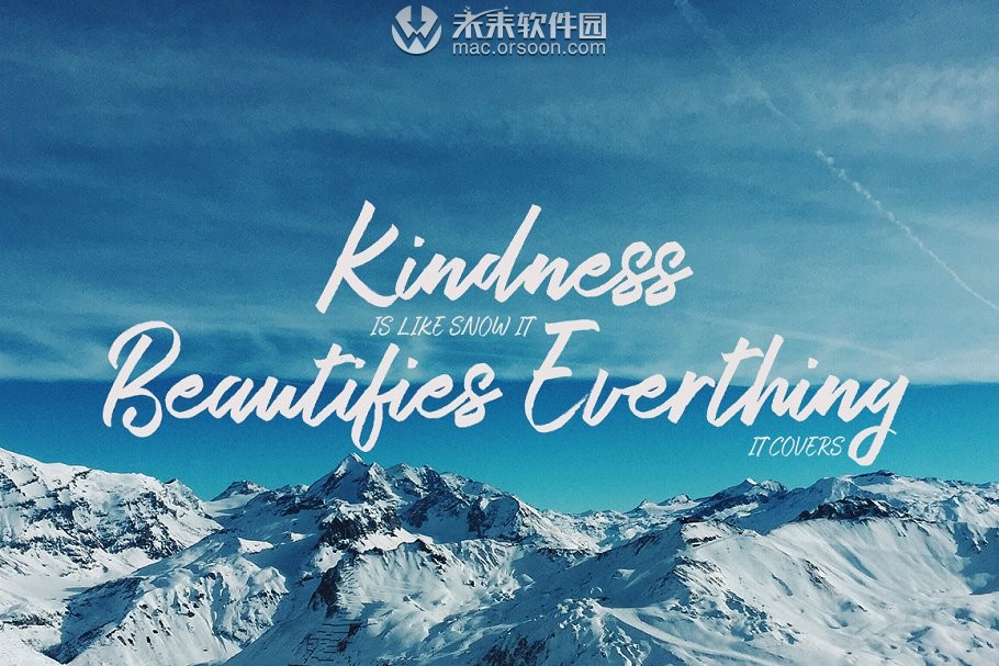 英文笔刷风格字体Bestrong Brush Font