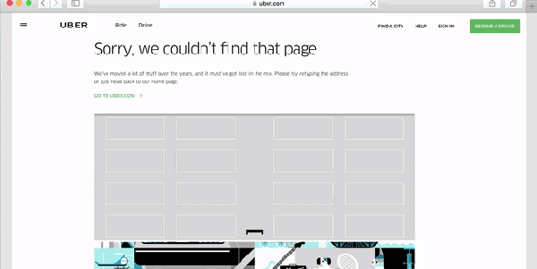 找不到该页，超级有趣的七个 404 错误页面设计