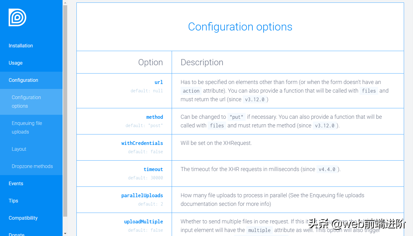 基于 JS 高效在线文件拖拽上传插件DropZone