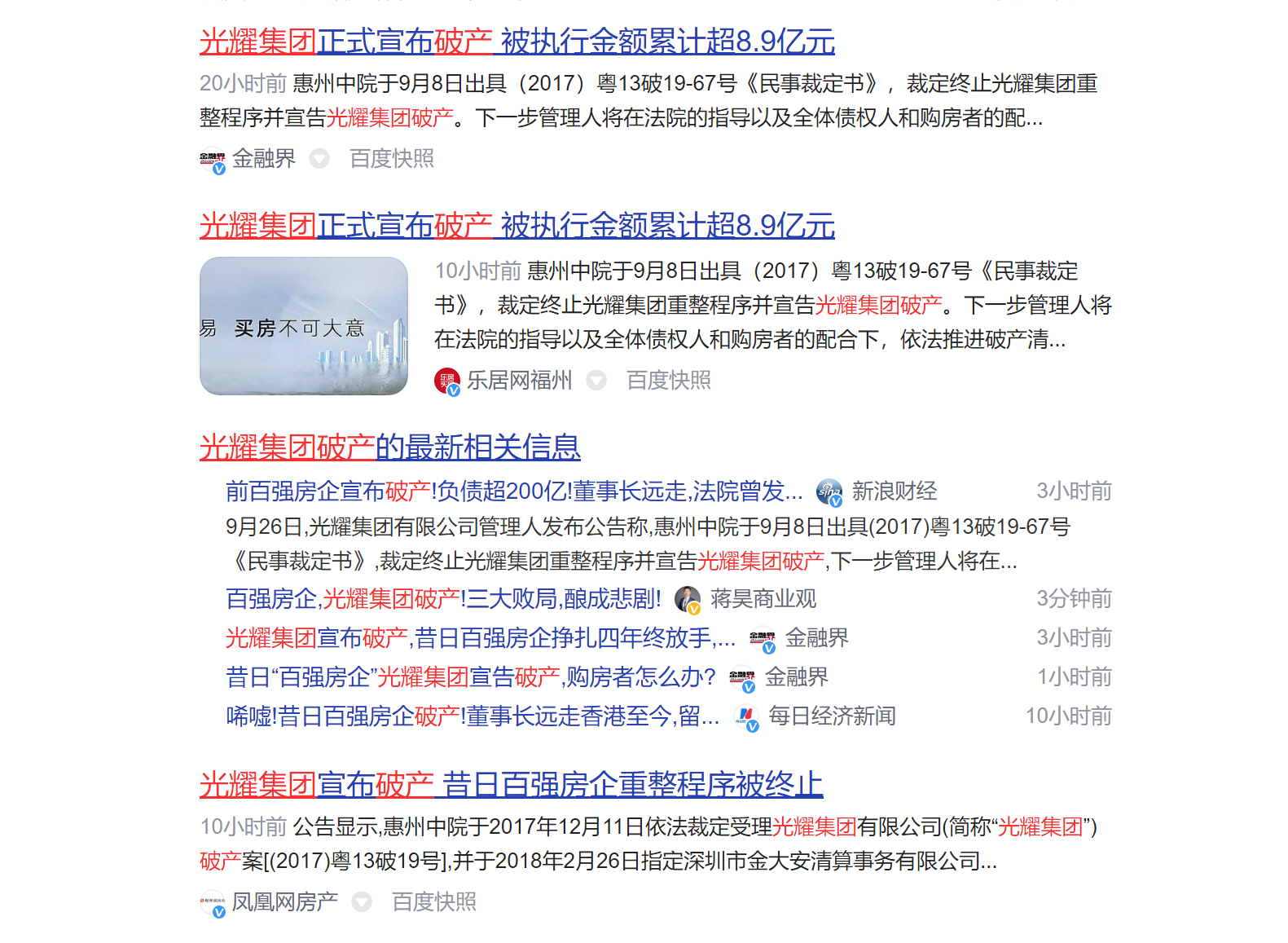 百强房企，光耀集团破产！三大败局，酿成悲剧