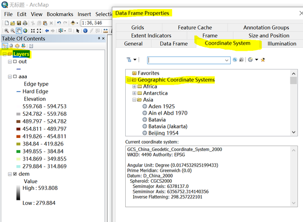 利用cad等高线生成dem的步骤