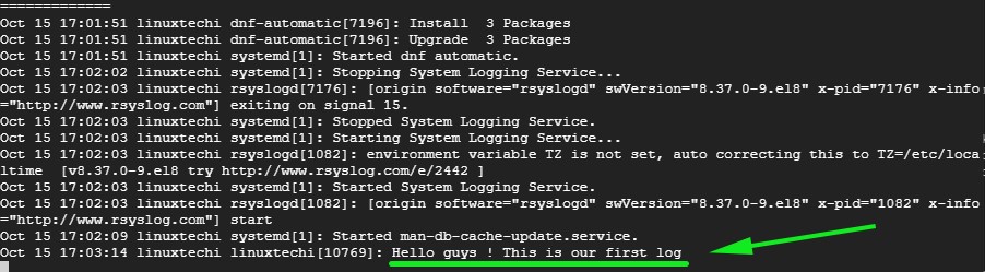 如何在 CentOS8/RHEL8 中配置 Rsyslog 服务器