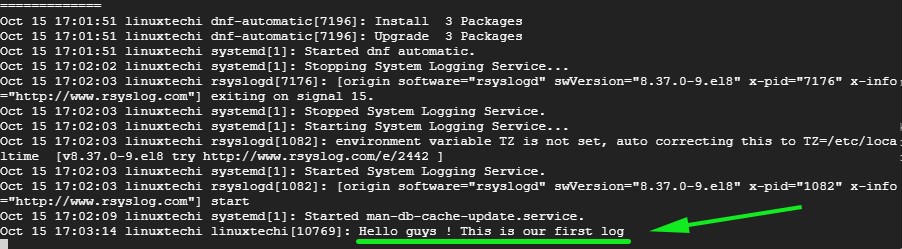如何在 CentOS8/RHEL8 中配置 Rsyslog 服务器