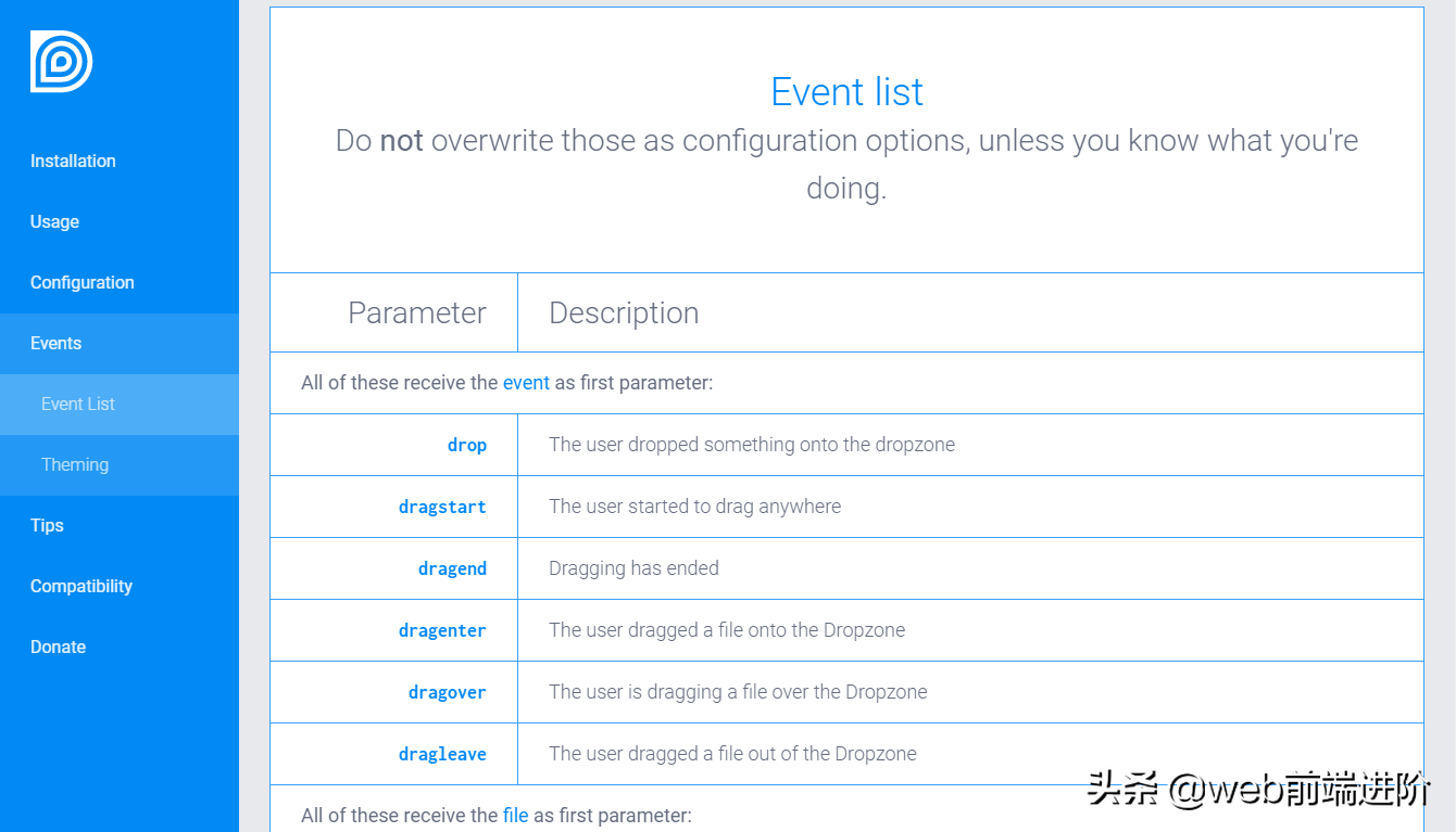 基于 JS 高效在线文件拖拽上传插件DropZone