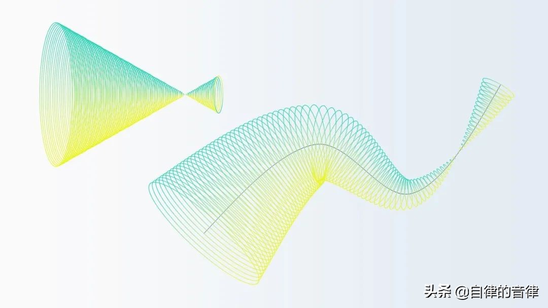 没想到，PPT中的矢量动感曲线，又被玩出了新花样