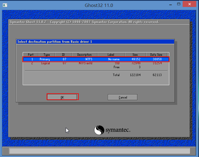 系统崩溃了，如何用GHOST手动恢复
