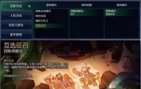 LOL中的那些特殊模式，无限火力热度最高，末日人机至今难忘