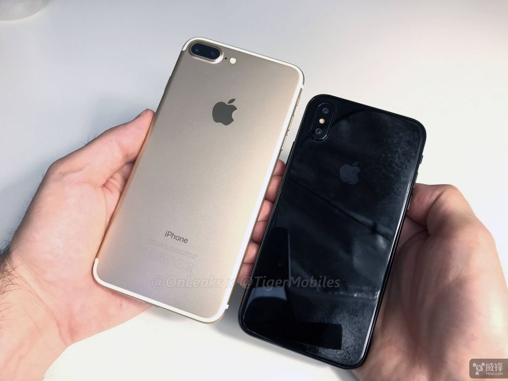 “iPhone 8”对比iPhone 7/7P高清多图赏