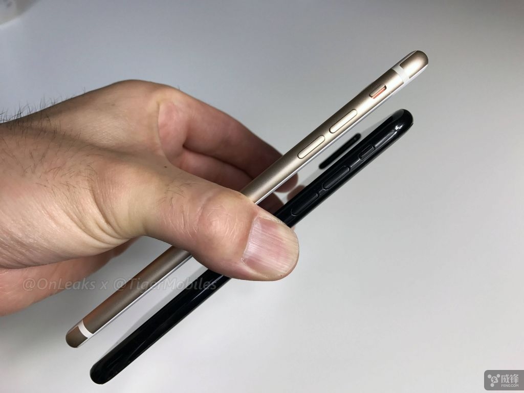 “iPhone 8”对比iPhone 7/7P高清多图赏