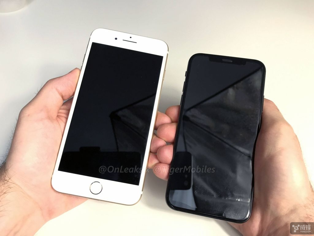 “iPhone 8”对比iPhone 7/7P高清多图赏