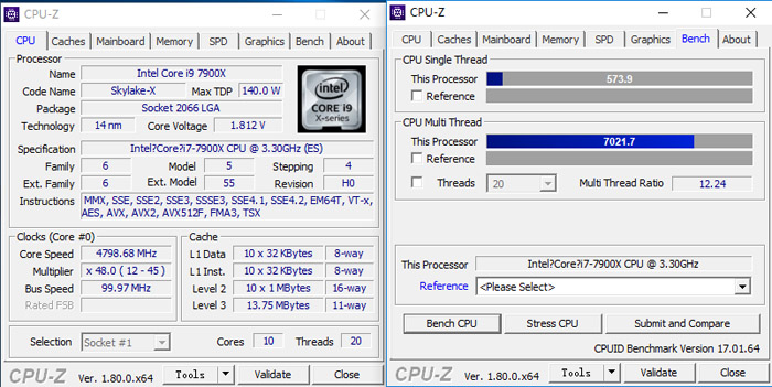 Intel Core i9-7900X处理器评测：这只是最弱的Core i9