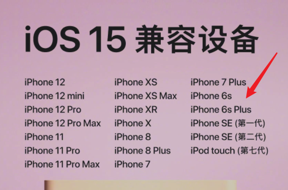 明明性能已经基本淘汰，为什么6年前的iPhone 6S还能升级iOS15？