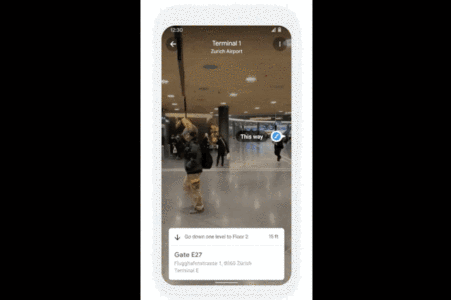 谷歌地图大更新！AR导航转室内，机场商场不再难逛