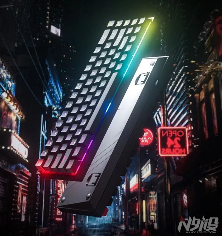 狼蛛发布F3068系列蓝牙双模热插拔机械键盘