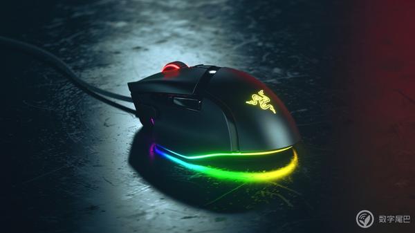 配备智能滚轮模式，RAZER 发布巴塞利斯蛇 V3