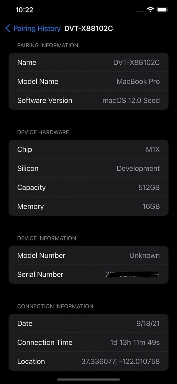 新MacBook Pro曝光：自研M1X芯片 16G起步