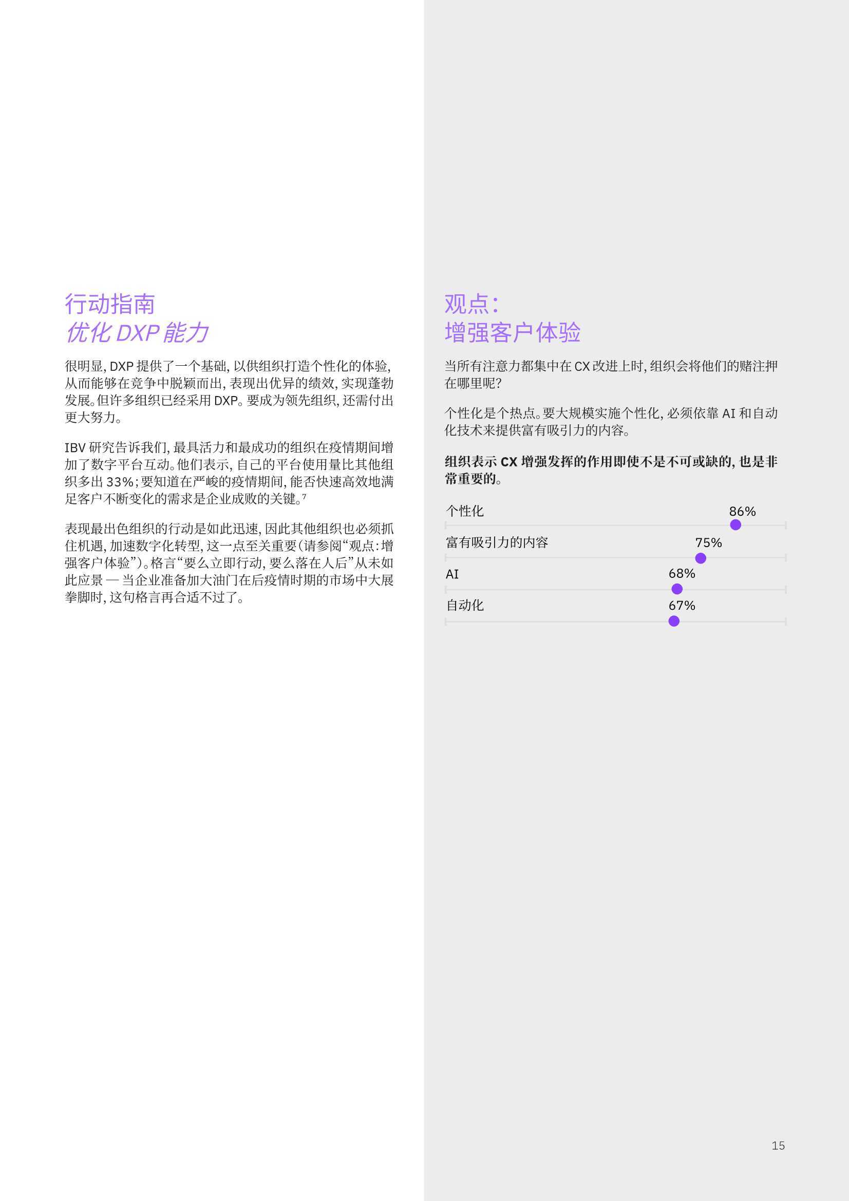 IBM：体验领先者优先进行客户体验数字化转型