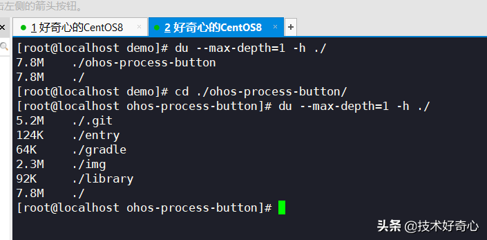 Linux 查看目录及文件大小命令：du