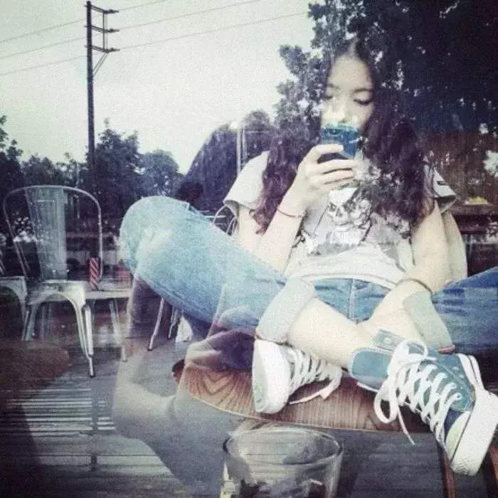 头像，女生混合透明头像